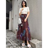 ブラーフラワーフレアスカート | MURUA | 詳細画像17 