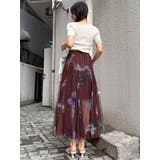 ブラーフラワーフレアスカート | MURUA | 詳細画像19 