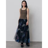 ブラーフラワーフレアスカート | MURUA | 詳細画像2 