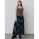 ブラーフラワーフレアスカート | MURUA | 詳細画像3 