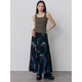 ブラーフラワーフレアスカート | MURUA | 詳細画像4 