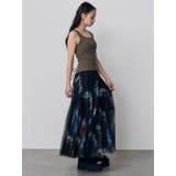 ブラーフラワーフレアスカート | MURUA | 詳細画像6 