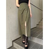 カーキ | スリットデザインスカート | MURUA