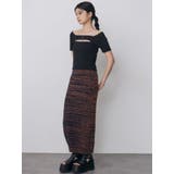 メランジニットタイトスカート【セットアップ着用可】 | MURUA | 詳細画像19