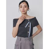 レイヤードライクオフショルダーニット | MURUA | 詳細画像5