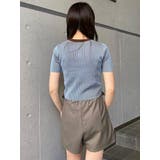 リンガーロゴハーフニット | MURUA | 詳細画像34