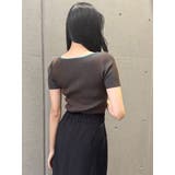 レースアップカットアウトニット | MURUA | 詳細画像31