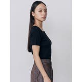 デコルテオープンハーフニット【2WAY】【接触冷感】【近赤外線カット】 | MURUA | 詳細画像5