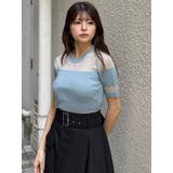 シアーミックスハーフニット | MURUA | 詳細画像47