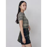 メランジクロップドニット【セットアップ着用可】 | MURUA | 詳細画像22
