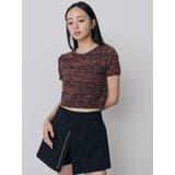 メランジクロップドニット【セットアップ着用可】 | MURUA | 詳細画像3
