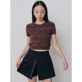 メランジクロップドニット【セットアップ着用可】 | MURUA | 詳細画像4