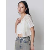 レーシーアンサンブルトップス | MURUA | 詳細画像14 