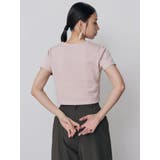 パターンロゴパッチTシャツ | MURUA | 詳細画像13 