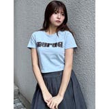 パターンロゴパッチTシャツ | MURUA | 詳細画像2 
