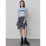 パターンロゴパッチTシャツ | MURUA | 詳細画像23 