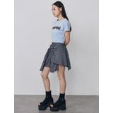 パターンロゴパッチTシャツ | MURUA | 詳細画像24 