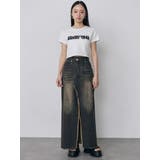 パターンロゴパッチTシャツ | MURUA | 詳細画像30 