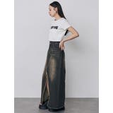 パターンロゴパッチTシャツ | MURUA | 詳細画像31 