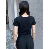 パターンロゴパッチTシャツ | MURUA | 詳細画像37 
