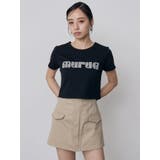 パターンロゴパッチTシャツ | MURUA | 詳細画像4 