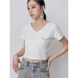 ライティングロゴプレートTシャツ | MURUA | 詳細画像1 