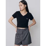 ライティングロゴプレートTシャツ | MURUA | 詳細画像13 