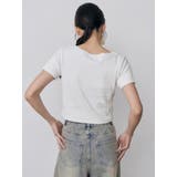 ライティングロゴプレートTシャツ | MURUA | 詳細画像26 