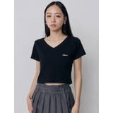 ライティングロゴプレートTシャツ | MURUA | 詳細画像3 