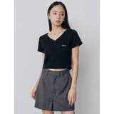 ライティングロゴプレートTシャツ | MURUA | 詳細画像4 