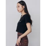 ライティングロゴプレートTシャツ | MURUA | 詳細画像42