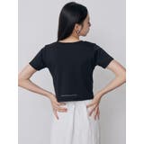 MIXタイプフェイスクロップドTシャツ | MURUA | 詳細画像13 