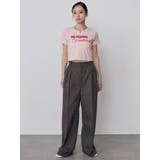 MIXタイプフェイスクロップドTシャツ | MURUA | 詳細画像25 
