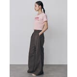 MIXタイプフェイスクロップドTシャツ | MURUA | 詳細画像26 