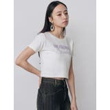 MIXタイプフェイスクロップドTシャツ | MURUA | 詳細画像4 