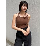 カップ付きリブキャミソール | MURUA | 詳細画像11
