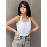 カップ付きリブキャミソール | MURUA | 詳細画像5