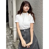 ホルターハーフジップテレコトップス | MURUA | 詳細画像11 