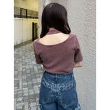 ホルターハーフジップテレコトップス | MURUA | 詳細画像19 