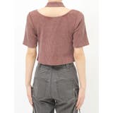 ホルターハーフジップテレコトップス | MURUA | 詳細画像24 