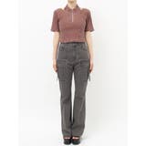 ホルターハーフジップテレコトップス | MURUA | 詳細画像29 