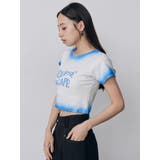 シャドウクロップドTシャツ | MURUA | 詳細画像22 