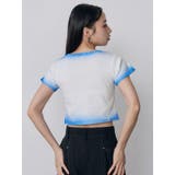 シャドウクロップドTシャツ | MURUA | 詳細画像24 