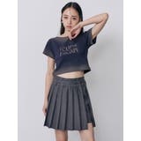シャドウクロップドTシャツ | MURUA | 詳細画像3 