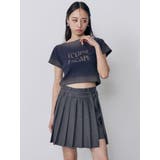 シャドウクロップドTシャツ | MURUA | 詳細画像4 