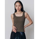 カップ付きバックレースアップテレコタンク | MURUA | 詳細画像32 