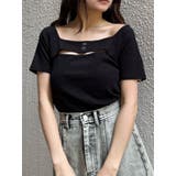 ブラック | 2WAYレイヤードライクトップス | MURUA