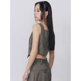 メニーボタンタンクベスト【セットアップ着用可】 | MURUA | 詳細画像6 