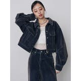 カラーモールデニムジャケット【セットアップ着用可】 | MURUA | 詳細画像4