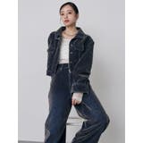 カラーモールデニムジャケット【セットアップ着用可】 | MURUA | 詳細画像6